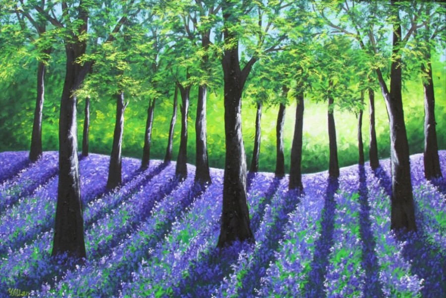 Bluebell Woods by Yulia Allan
