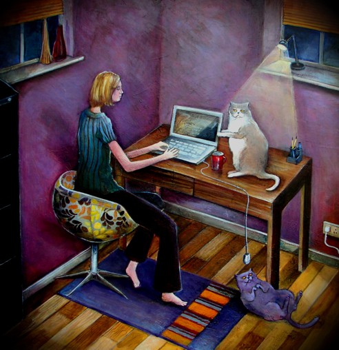 Working from Home by Victoria Stanway