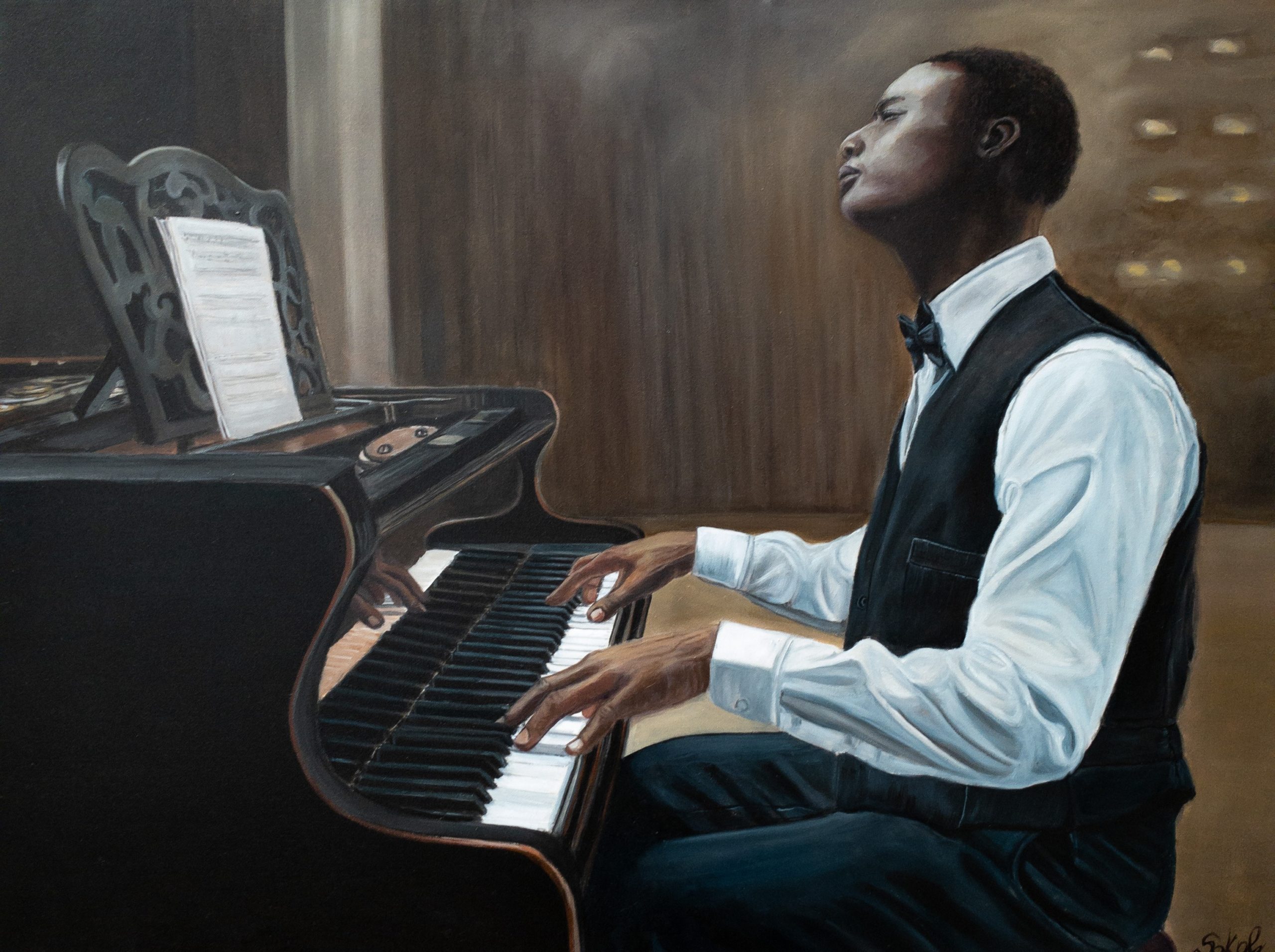 The Pianist by Kinga Sokol