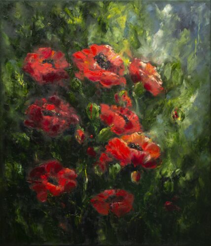 In Love with Poppies by Mila Moroko
