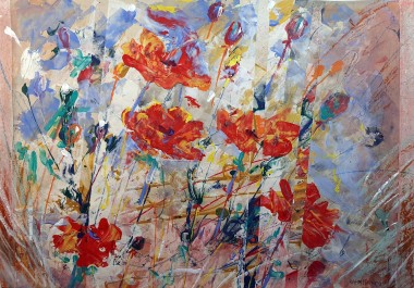 "Poppies in the spring"