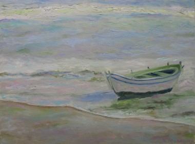 A Seascape with a Boat 