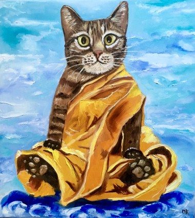 Buddhist Cat 
