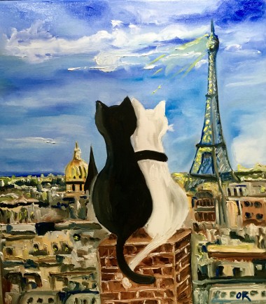 Cats in Paris.
