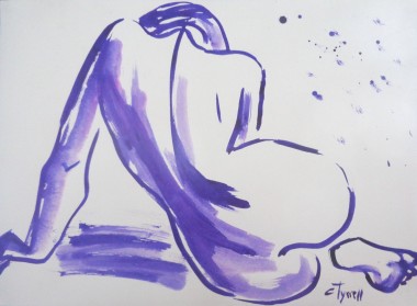 reclining back nude
