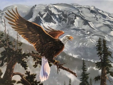 Eagle in the Mountains 