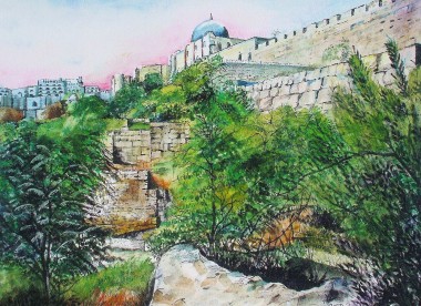 Outside the City Wall, Jerusalem