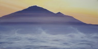  Kilimanjaro Through The Clouds