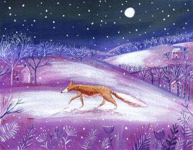 fox painting 