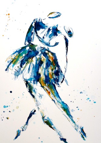 Ballet in Blue
