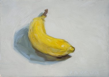 Banana on White