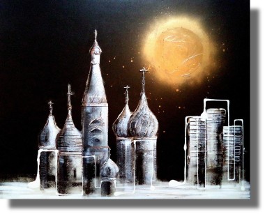 Moonlit Moscow