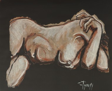 lying down nude woman