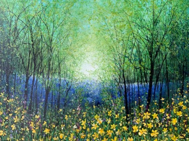 Bluebells and Daffodils 