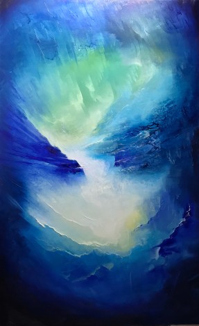 Deep Blue Dream | Oil on canvas | 76 x 122 cm | 2020