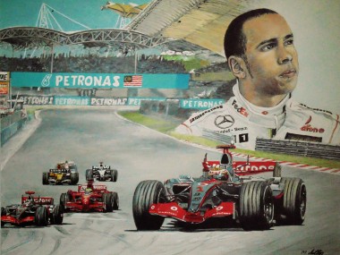 montage of one of f1 greatest talent