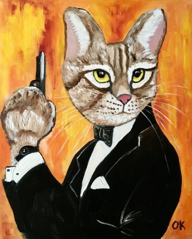 Cats Never Die,  Cat James Bond 007 