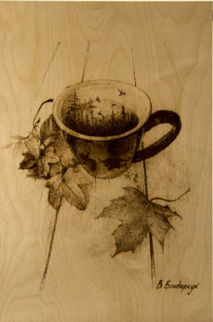 autumn cup of coffee leaves romance sadness fairy tale