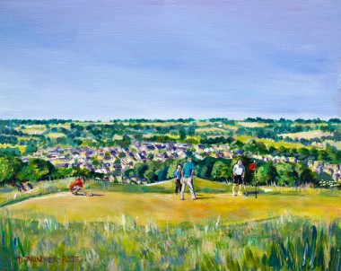 HOLE 3 - OLD LODGE painting for sale