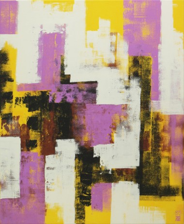 Untitled in Yellow & Purple