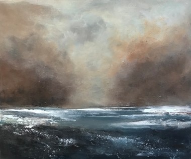 Seascape impressionist Turner style atmospheric 