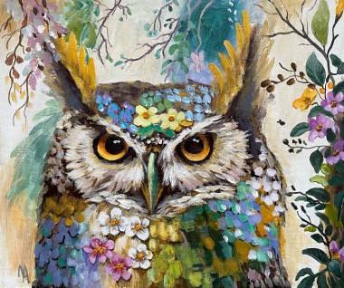 Flower Owl 3.
