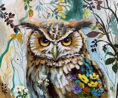 Flower Owl 7