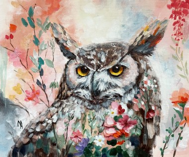 Flower Owl 8