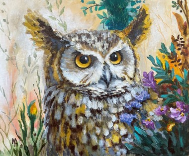 Flower Owl 2.