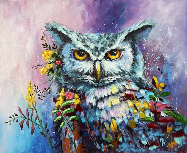 Flower Owl 5.
