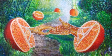 The story of two halves of an orange
