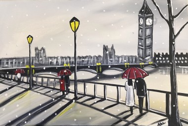 London Winter Umbrella 2