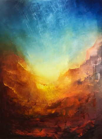 Lumina | Oil on canvas | 76 x 101 cm | 2020
