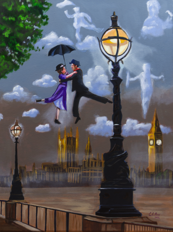 Mary Poppins London dancing
