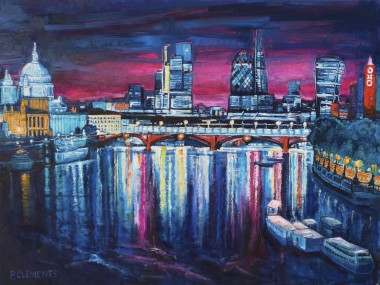 Cityscape from St Paul's to the Oxo Tower xx large