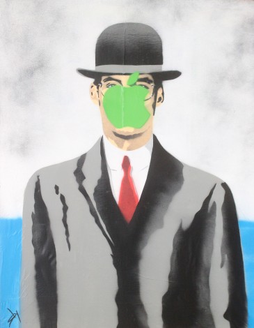  Other people’s paintings only much cheaper: No. 15 Magritte. (On an Urbox).