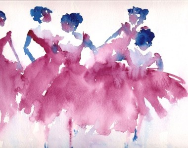 Pink Ballet (framed)