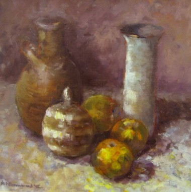 still life with fruit