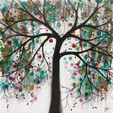 abstract tree painting